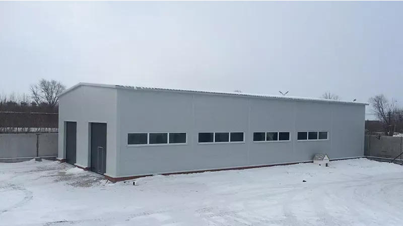 Строительство ангаров из сэндвич-панелей